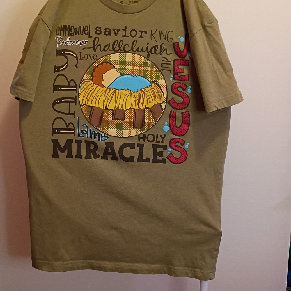 Olive Graphic Short Sleeve Tee